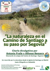 Naturaleza en el Camino a Santiago de Compostela a su paso por Segovia
