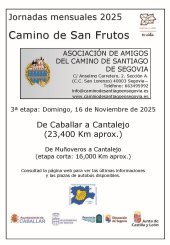 Jornada 16-11-2025 Camino San Frutos. Caballar a Cantalejo.